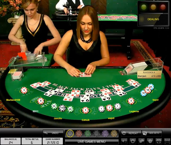online casino blackjack live